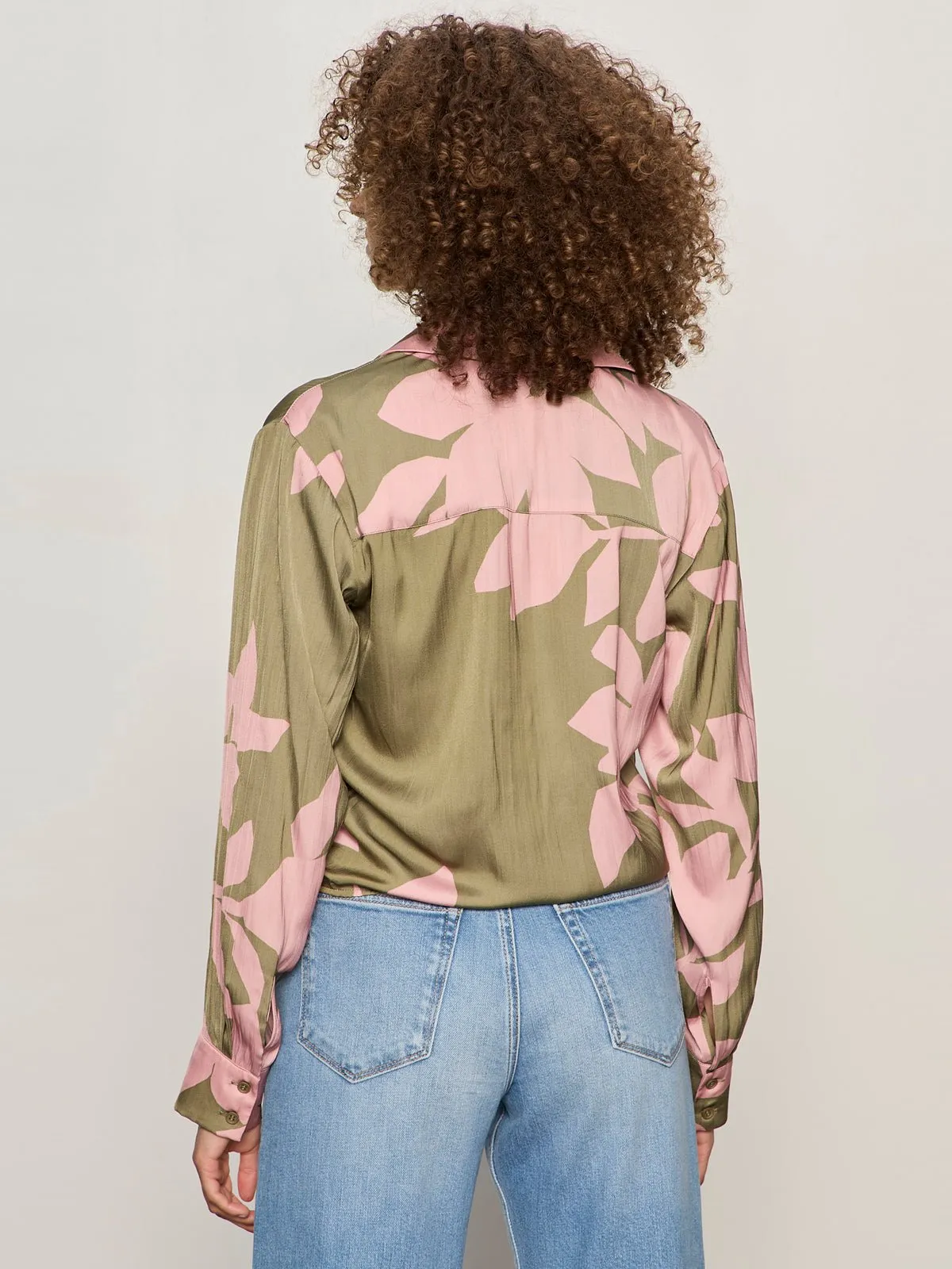 Lover Tie Shirt Pink Silhouette sold by Sanctuary product image thumbnail 3
