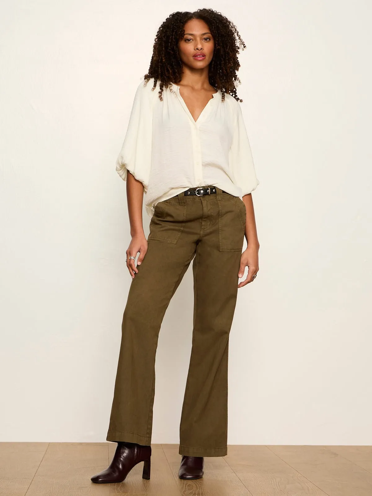 Plenty Of Love Bubble Blouse Collagen sold by Sanctuary product image thumbnail 5