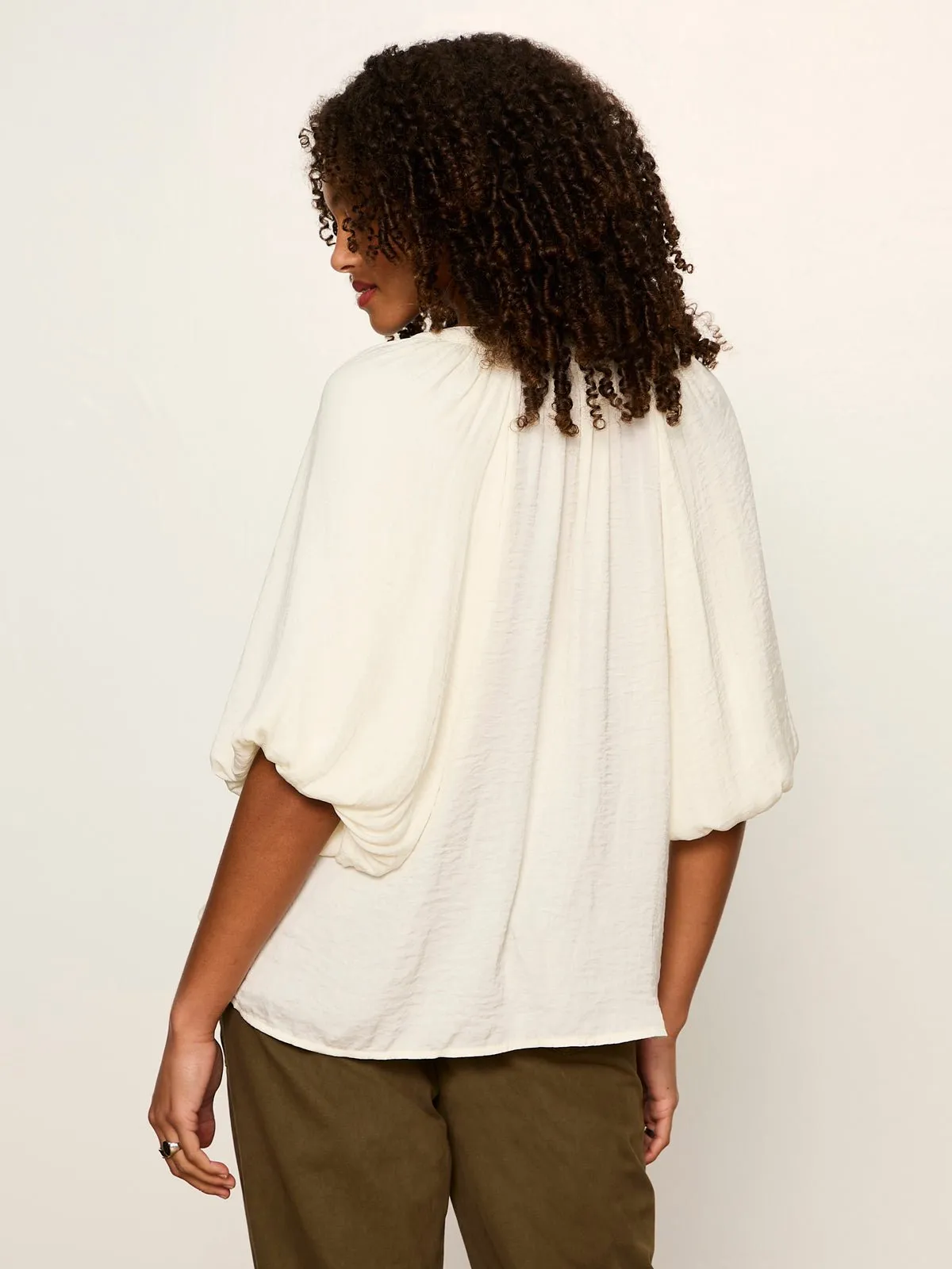 Plenty Of Love Bubble Blouse Collagen sold by Sanctuary product image thumbnail 2