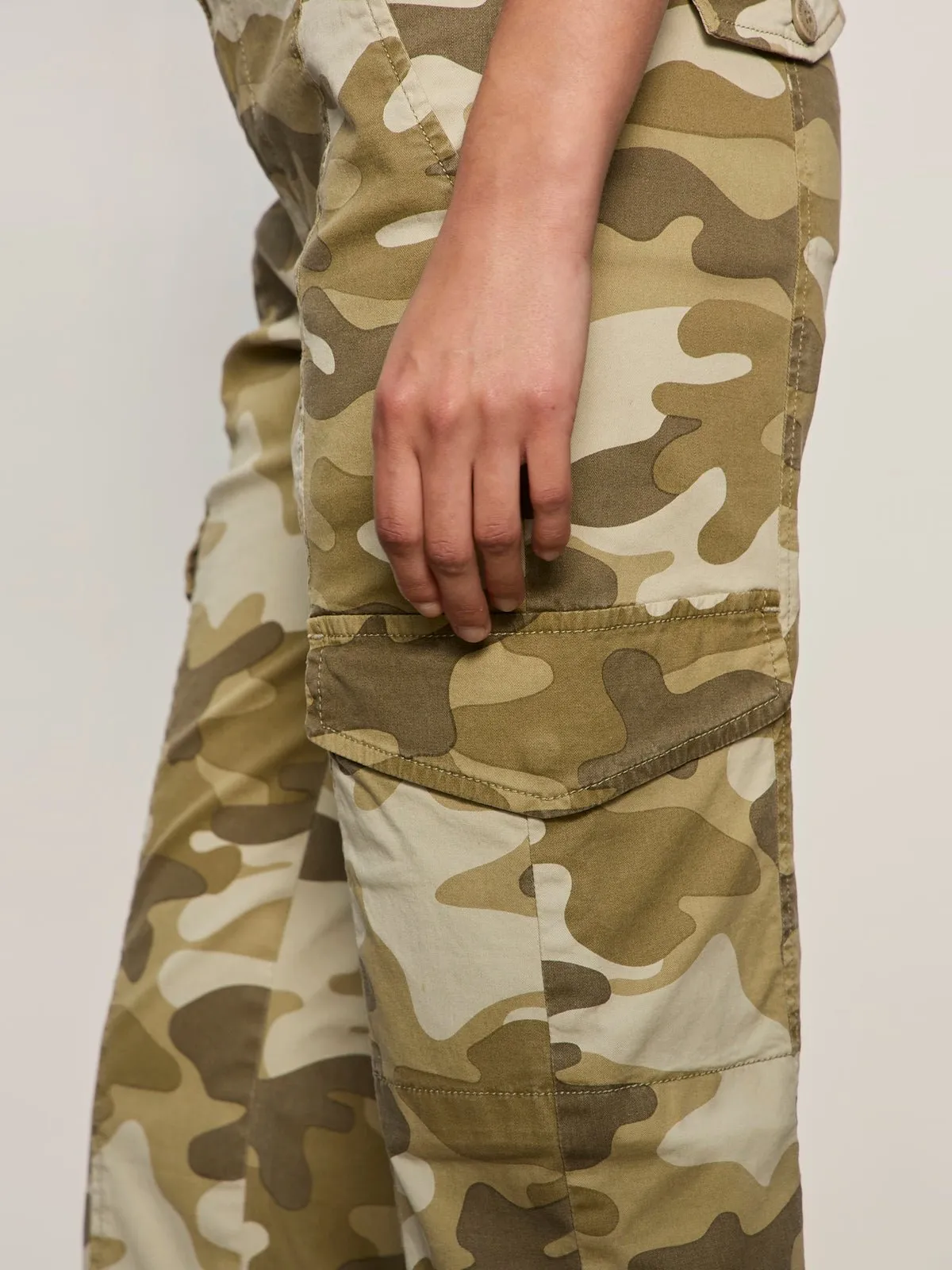 Rebel Straight Crop Pant Canyon Camo sold by Sanctuary product image thumbnail 4