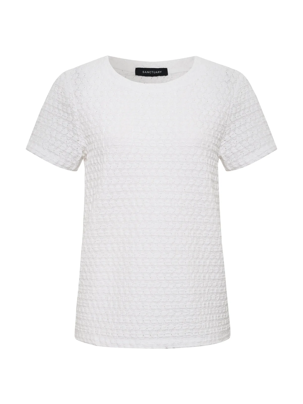 Pucker Up Perfect Tee White Petite Sizing sold by Sanctuary product image thumbnail 4