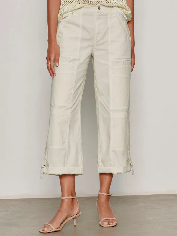 Angels Cargo Pant Washed Lemon made by Sanctuary