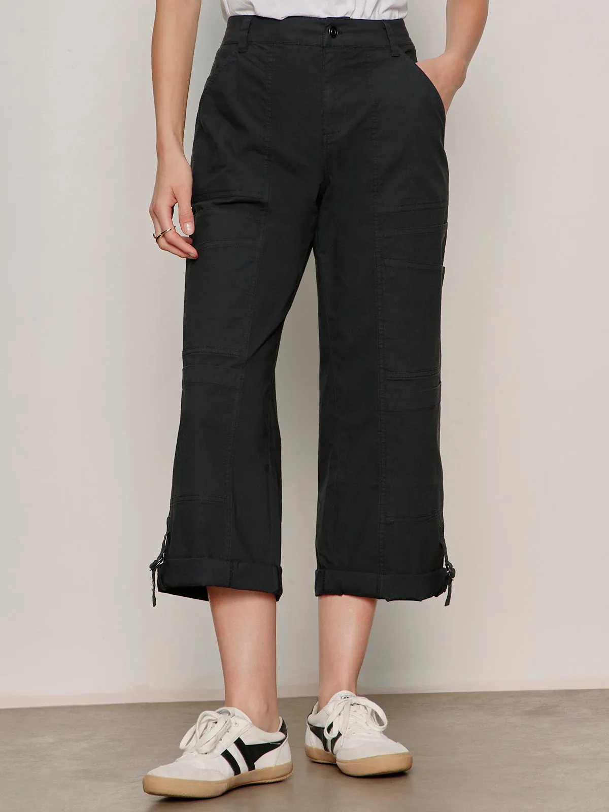 Angels Cargo Pant Black sold by Sanctuary