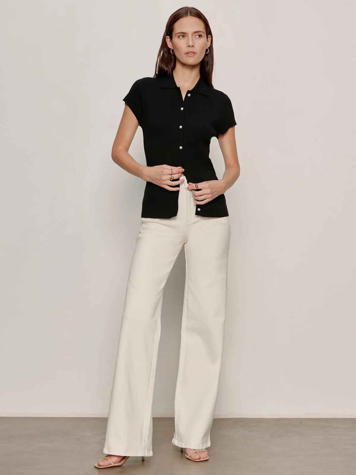 Lover Girl Ribbed Sweater Black sold by Sanctuary product image thumbnail 5