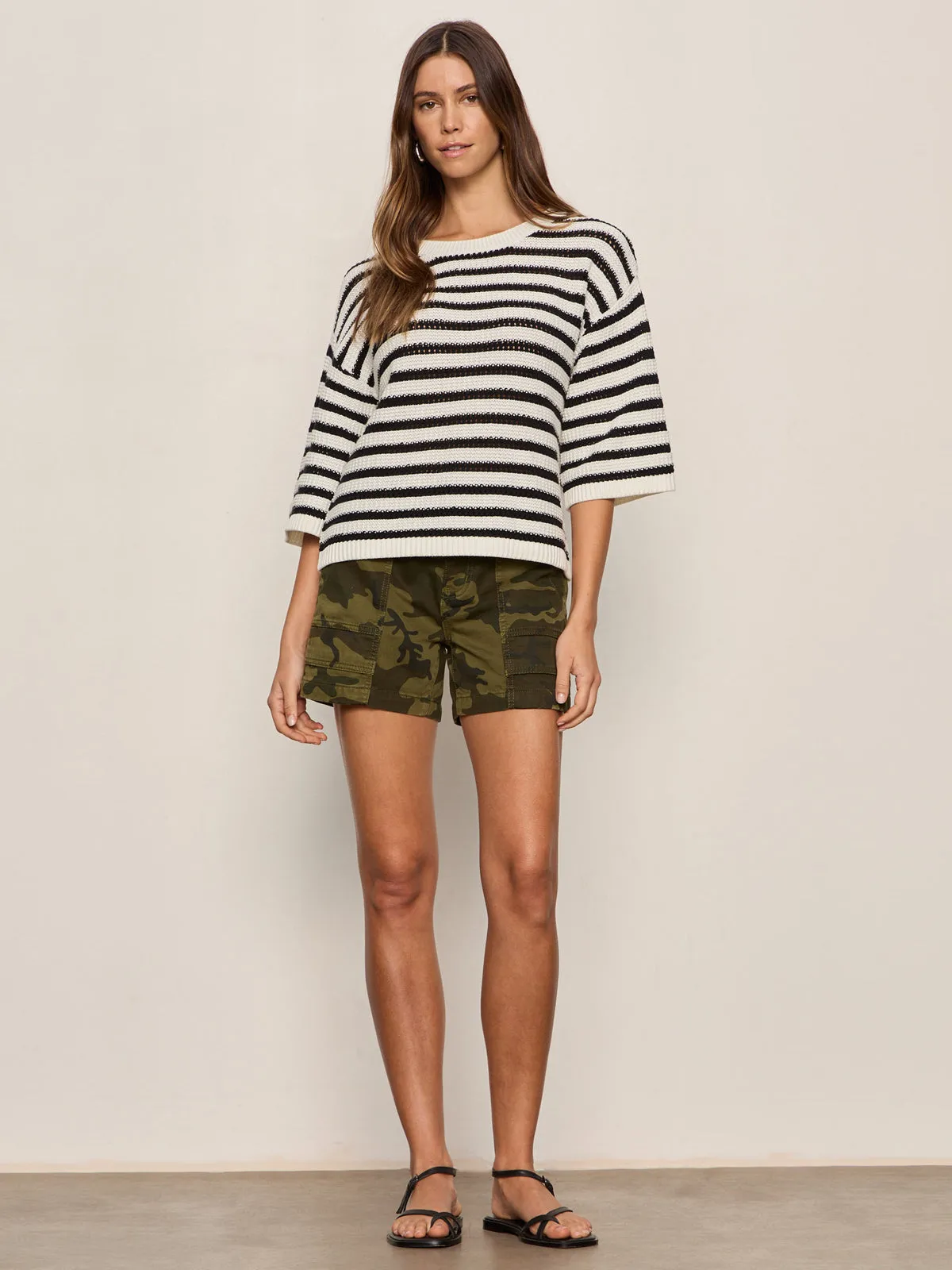 Elle Sweater Tee Black/Chalk sold by Sanctuary product image thumbnail 5