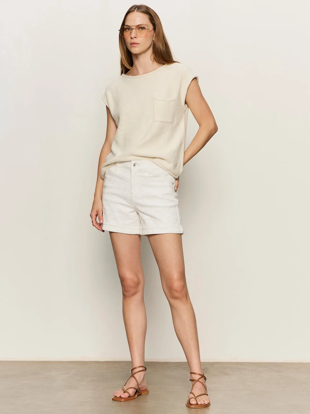 Easy Sweater Tee Collagen sold by Sanctuary product image thumbnail 5