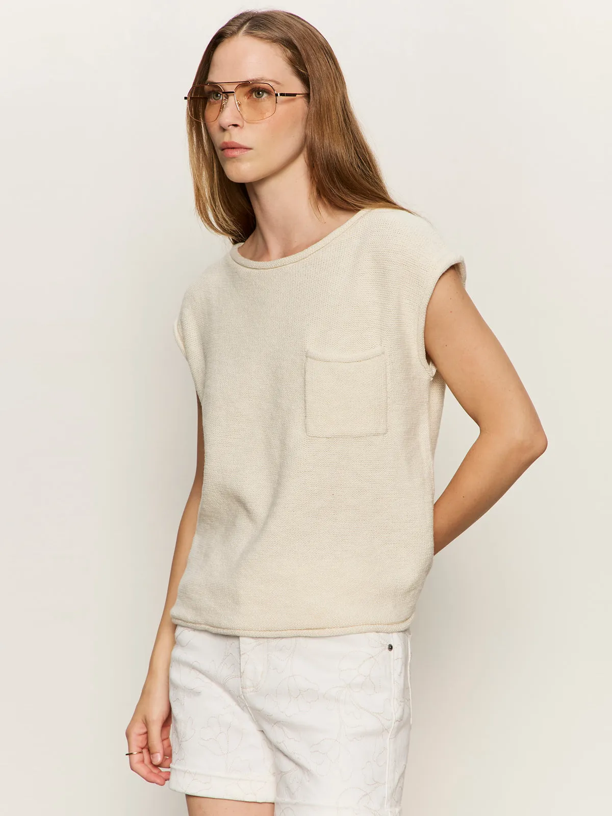 Easy Sweater Tee Collagen sold by Sanctuary product image thumbnail 3
