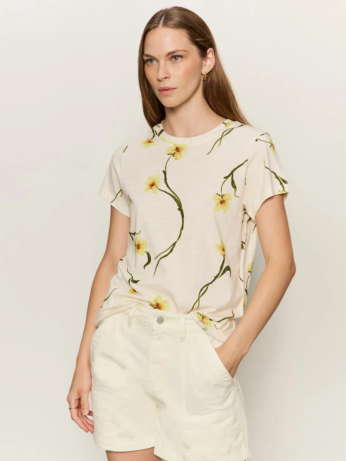 The Perfect Tee Lemon Meadow sold by Sanctuary