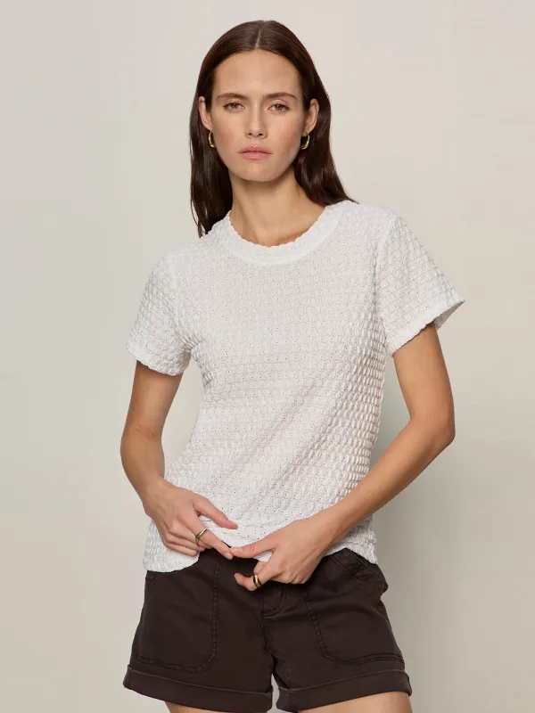 Pucker Up Perfect Tee White made by Sanctuary