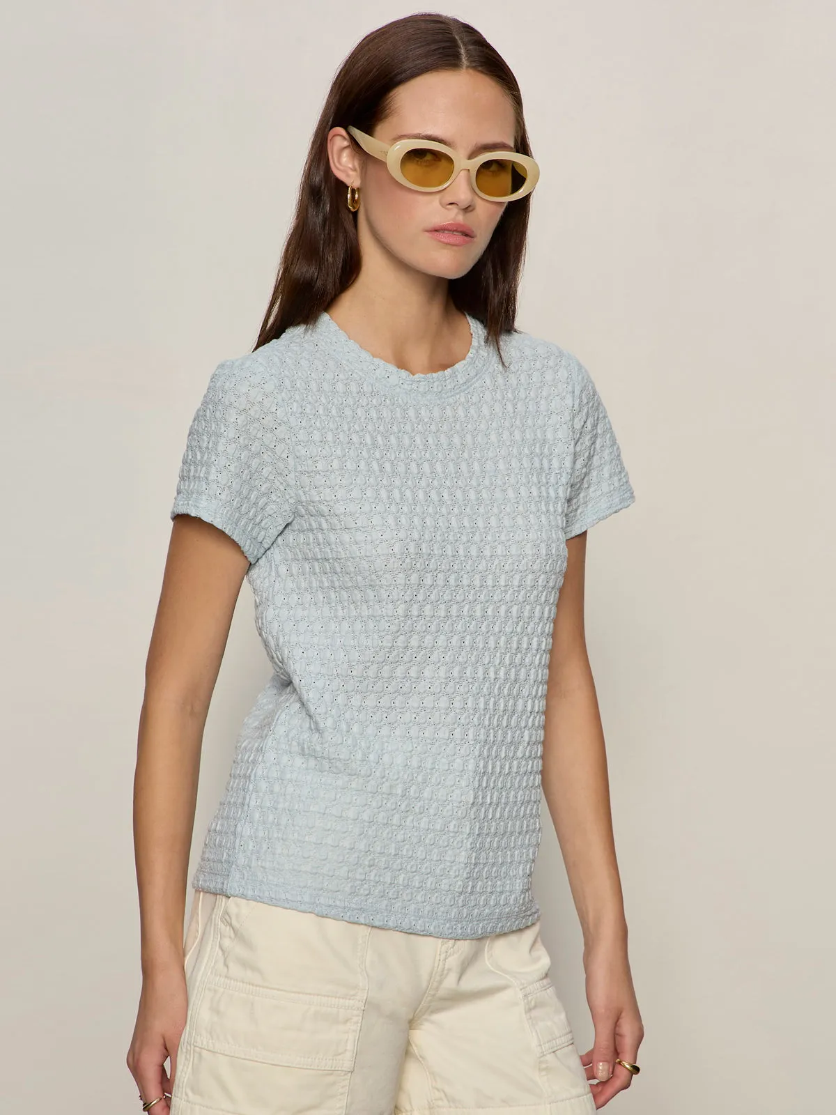 Pucker Up Perfect Tee Blue Aura sold by Sanctuary product image thumbnail 3