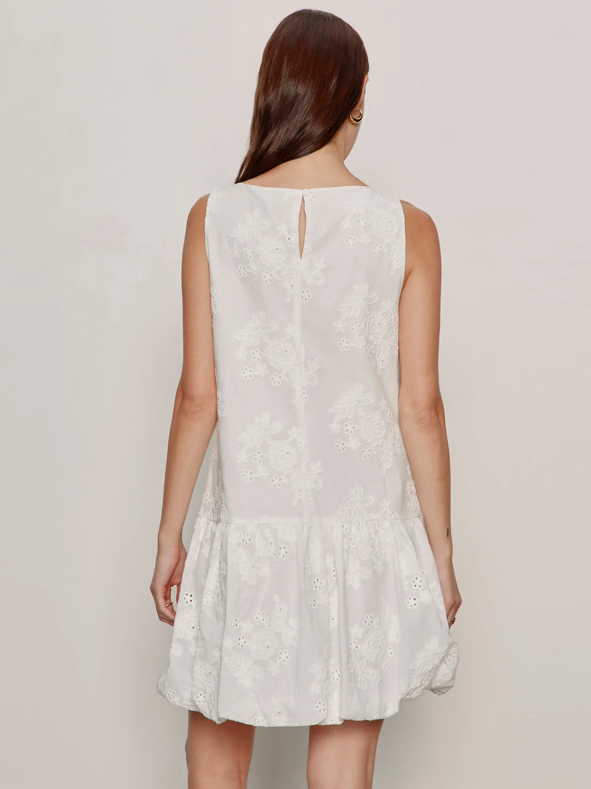 Garden Eyelet Bubble Dress White sold by Sanctuary product image thumbnail 2