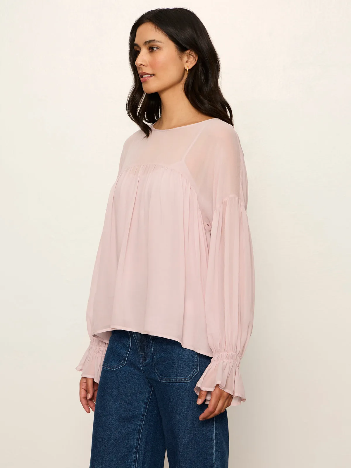 Keepsake Volume Blouse Dried Petal sold by Sanctuary product image thumbnail 3