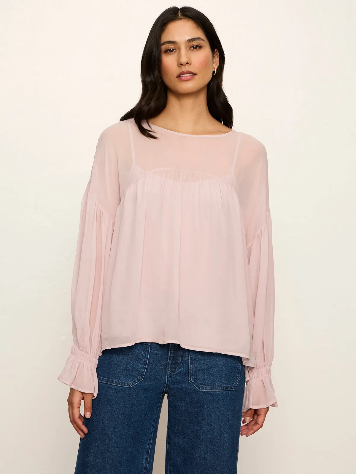 Keepsake Volume Blouse Dried Petal sold by Sanctuary product image thumbnail 5