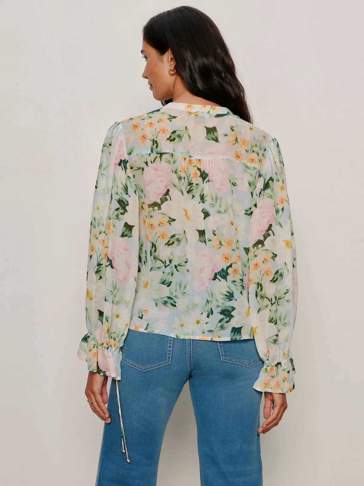 Femme Muse Button Blouse Spring Floral sold by Sanctuary product image thumbnail 2