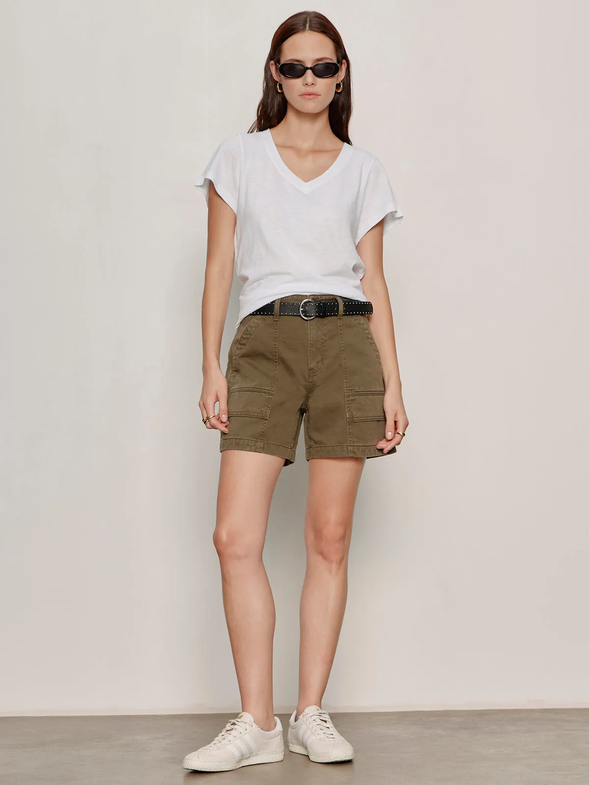 Soft V Neck Tee White sold by Sanctuary product image thumbnail 4