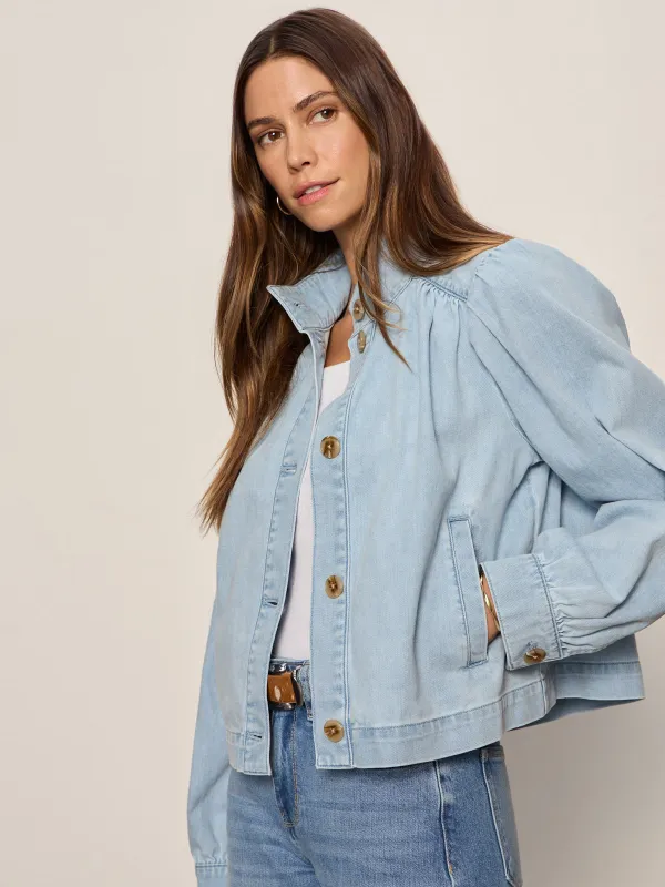 Charlotte Denim Jacket Whisper made by Sanctuary