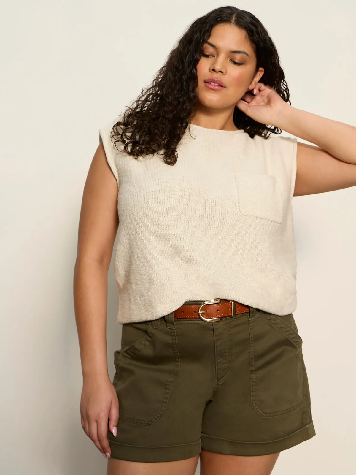Easy Sweater Tee Collagen Extended Sizing sold by Sanctuary product image thumbnail 5