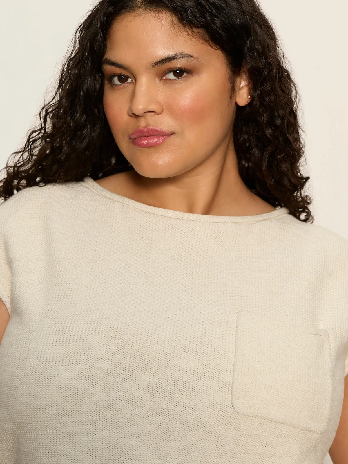 Easy Sweater Tee Collagen Extended Sizing sold by Sanctuary product image thumbnail 4