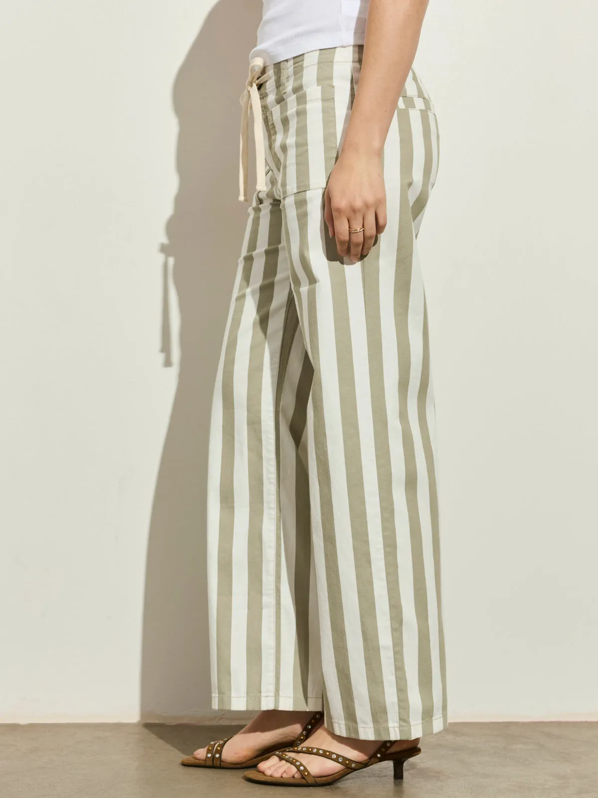 Cafe Pant Olive Tree/Chalk sold by Sanctuary product image thumbnail 3