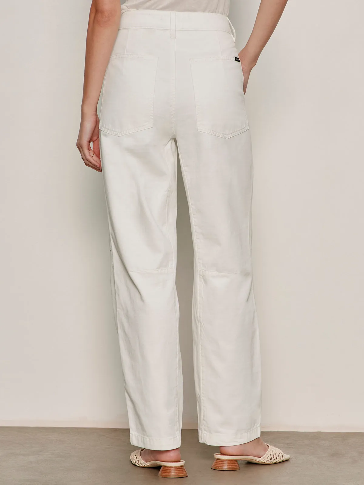 Boyfriend Utility Pant White sold by Sanctuary product image thumbnail 2