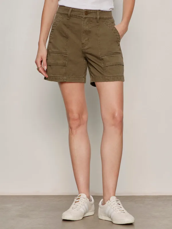 Boyfriend Utility Short Burnt Olive sold by Sanctuary