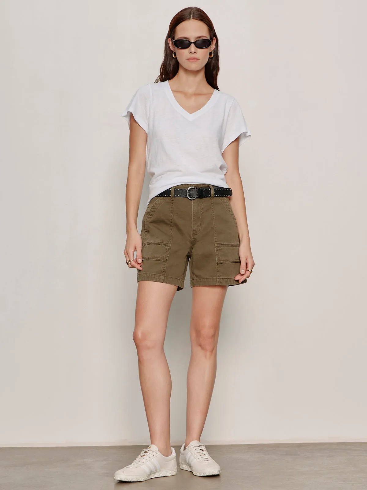 Boyfriend Utility Short Burnt Olive sold by Sanctuary product image thumbnail 4