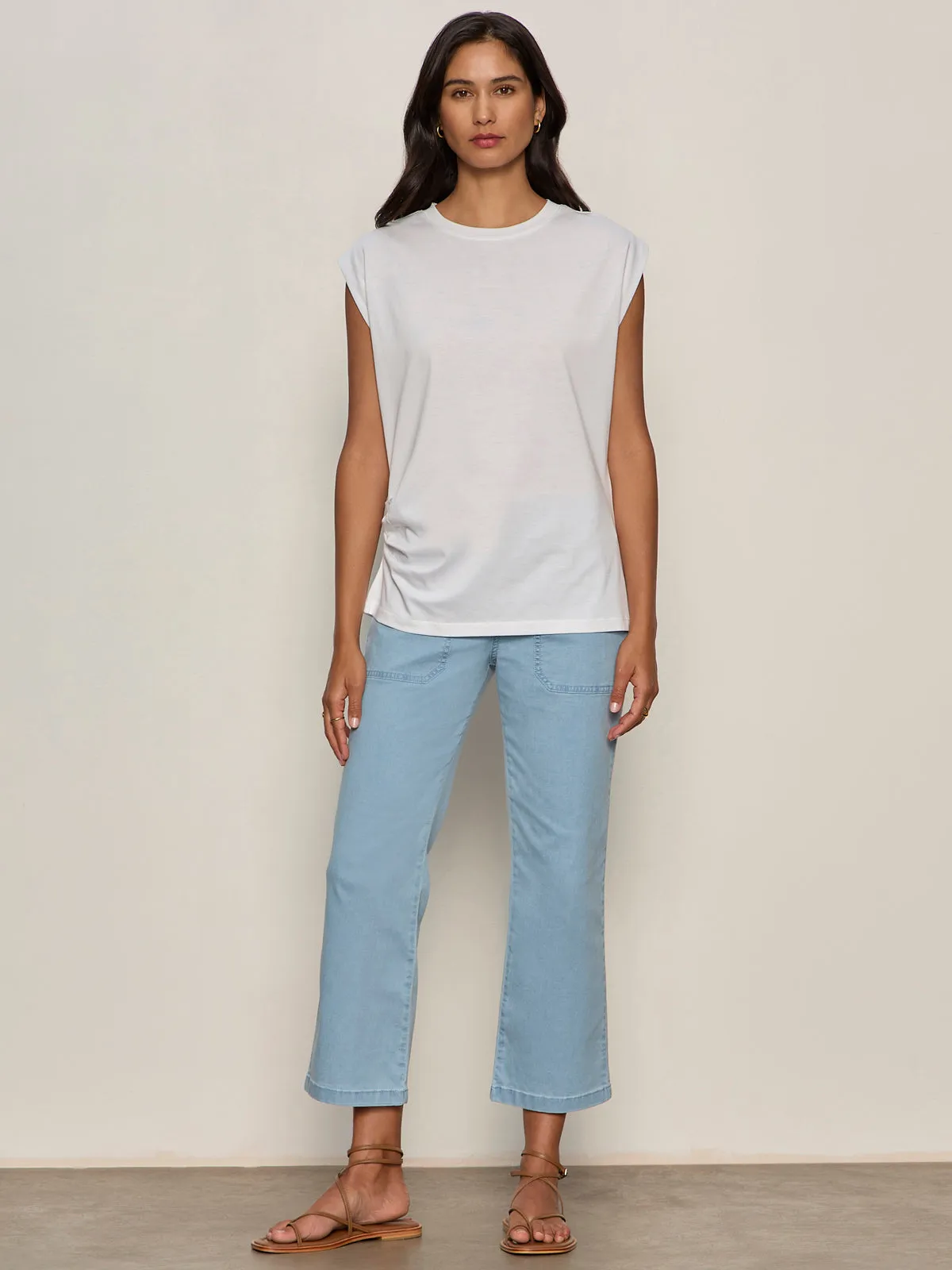 Retreat Crop Jean Skyline sold by Sanctuary product image thumbnail 5