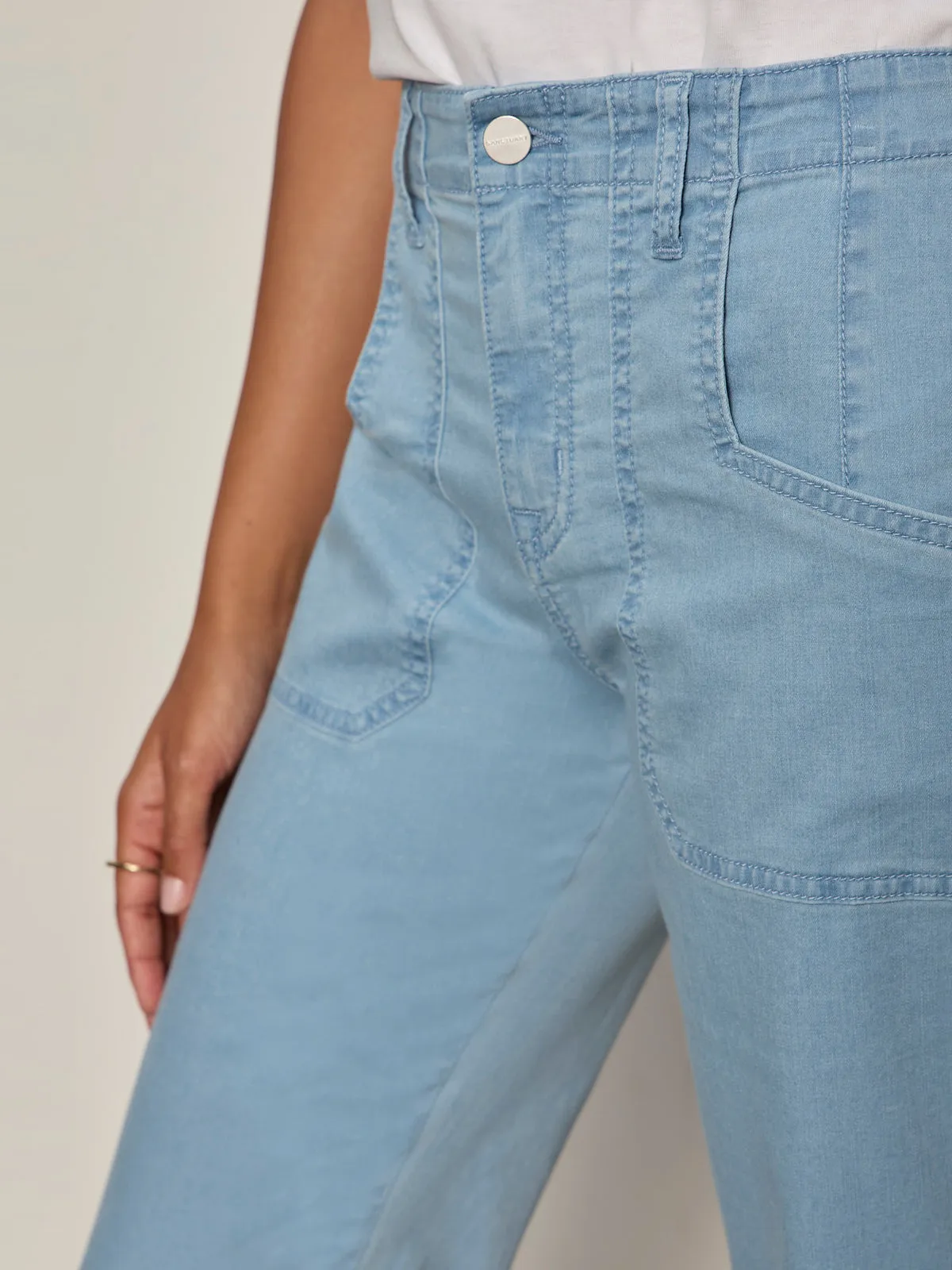 Retreat Crop Jean Skyline sold by Sanctuary product image thumbnail 4