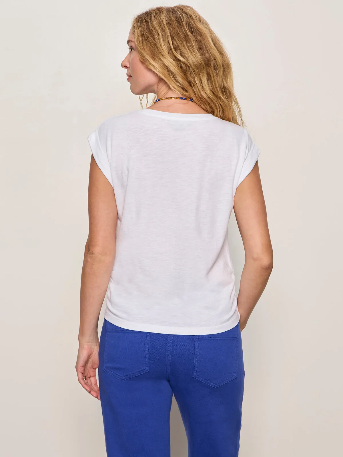 Knotted Muscle Tee White sold by Sanctuary product image thumbnail 2