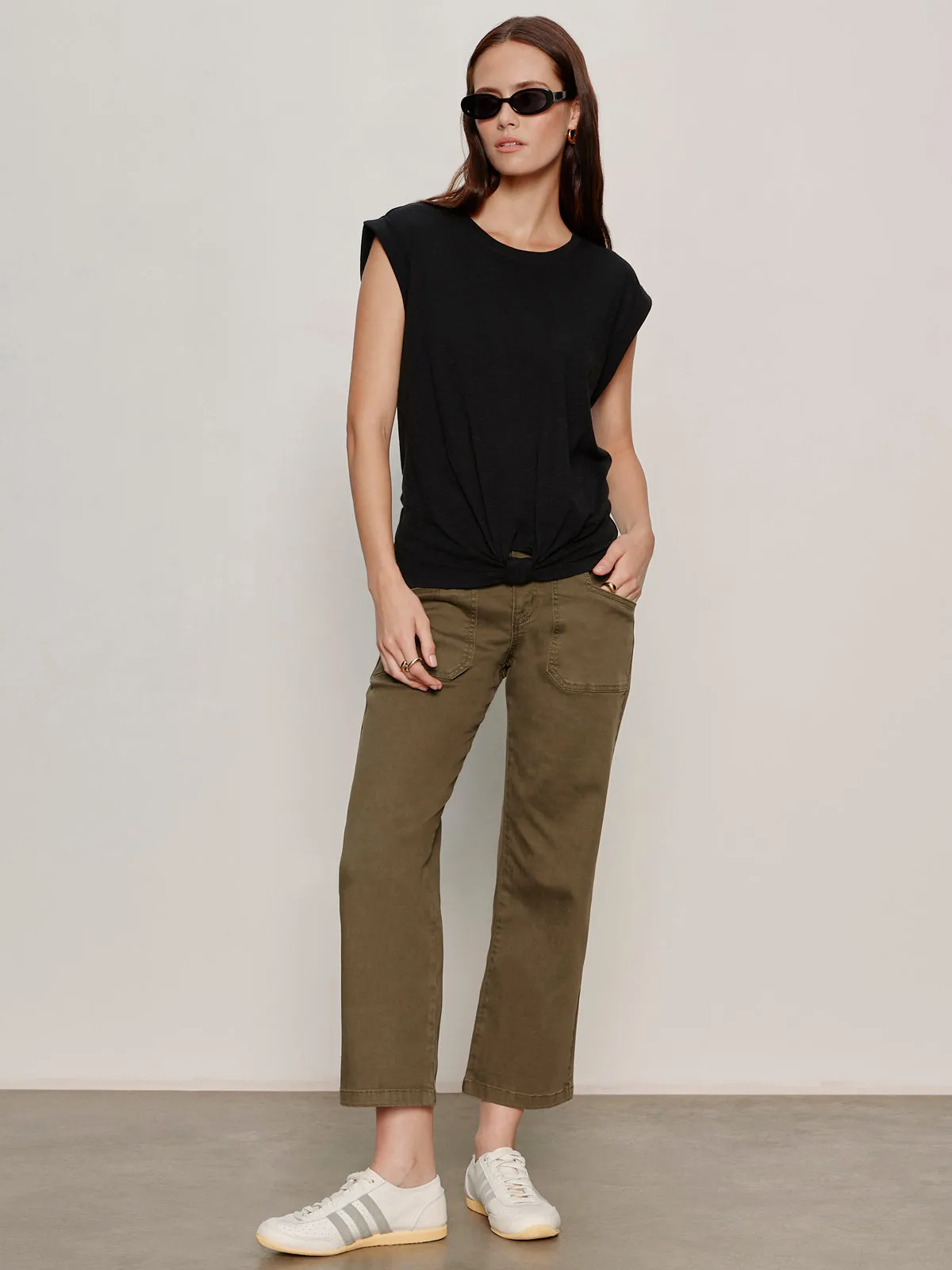 Knotted Muscle Tee Black sold by Sanctuary product image thumbnail 5