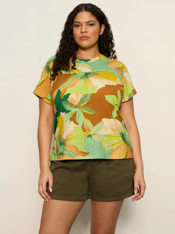 The Perfect Tee Green House Extended Sizing sold by Sanctuary