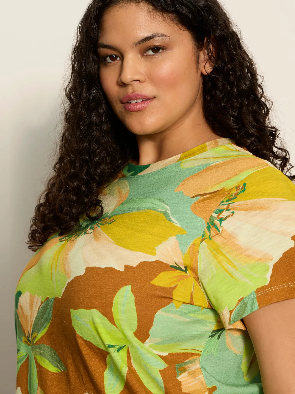 The Perfect Tee Green House Extended Sizing sold by Sanctuary product image thumbnail 4