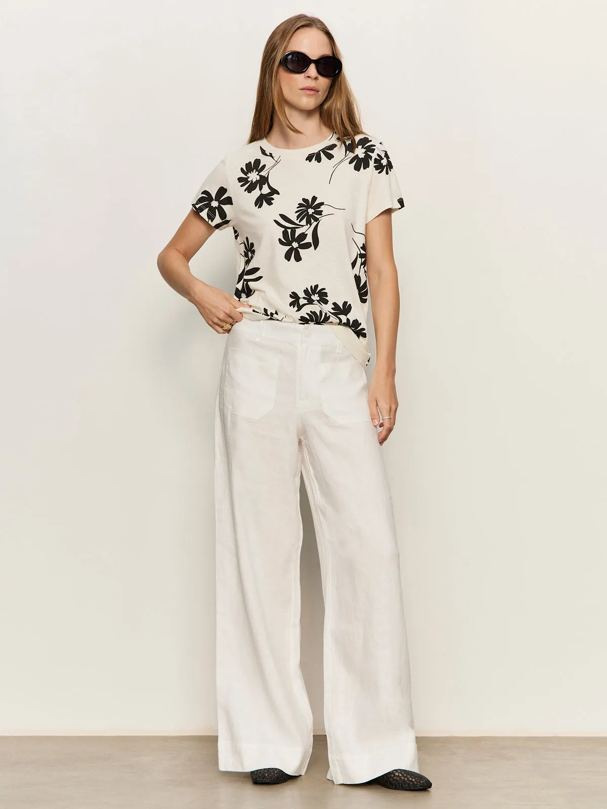 The Perfect Tee Chalk Bloom sold by Sanctuary product image thumbnail 4