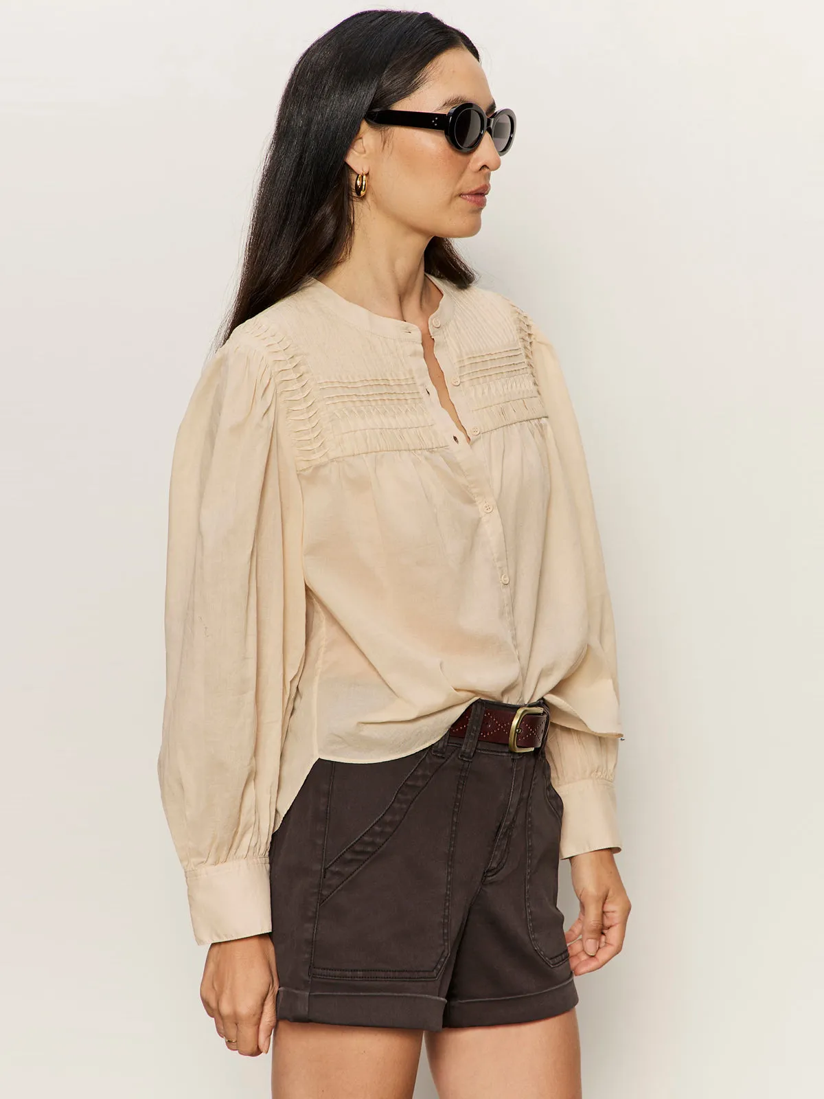 Giving The Most Pintuck Shirt Rich Collagen sold by Sanctuary product image thumbnail 3