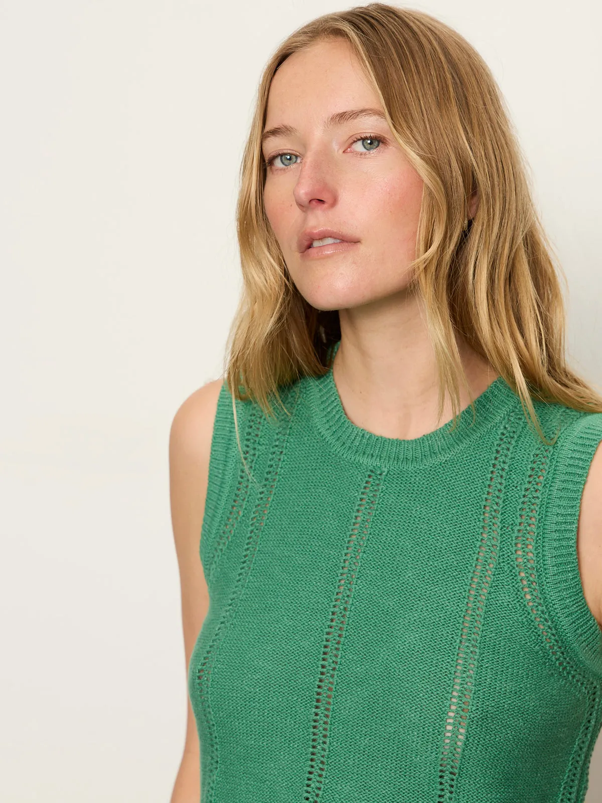 Easy Pointelle Shell Green Juice sold by Sanctuary product image thumbnail 5