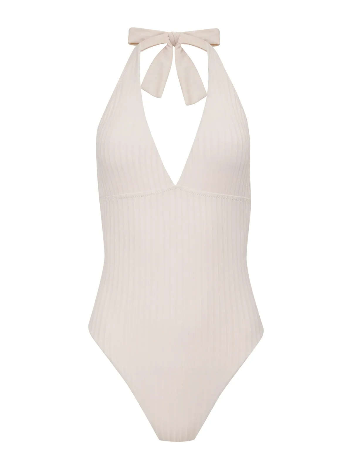 Halter Mio One-Piece White Sand sold by Sanctuary product image thumbnail 3
