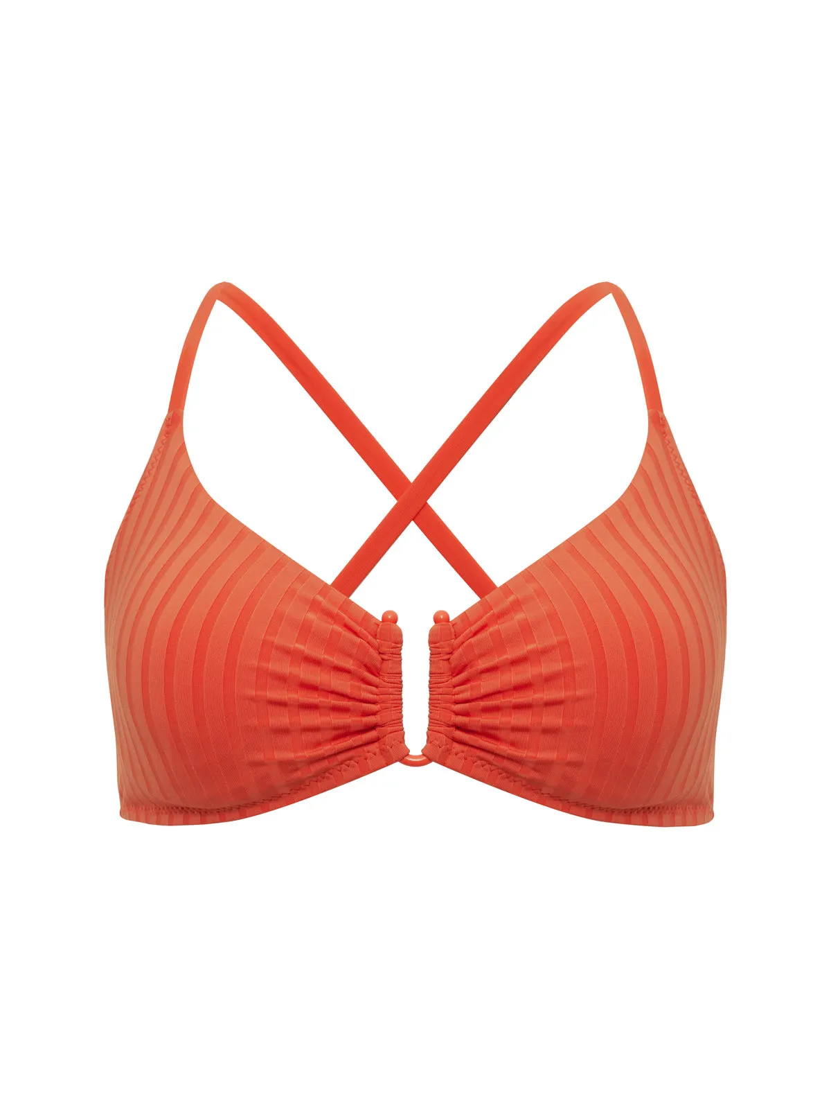 Underwire Bra Bikini Top Hibiscus sold by Sanctuary product image thumbnail 4