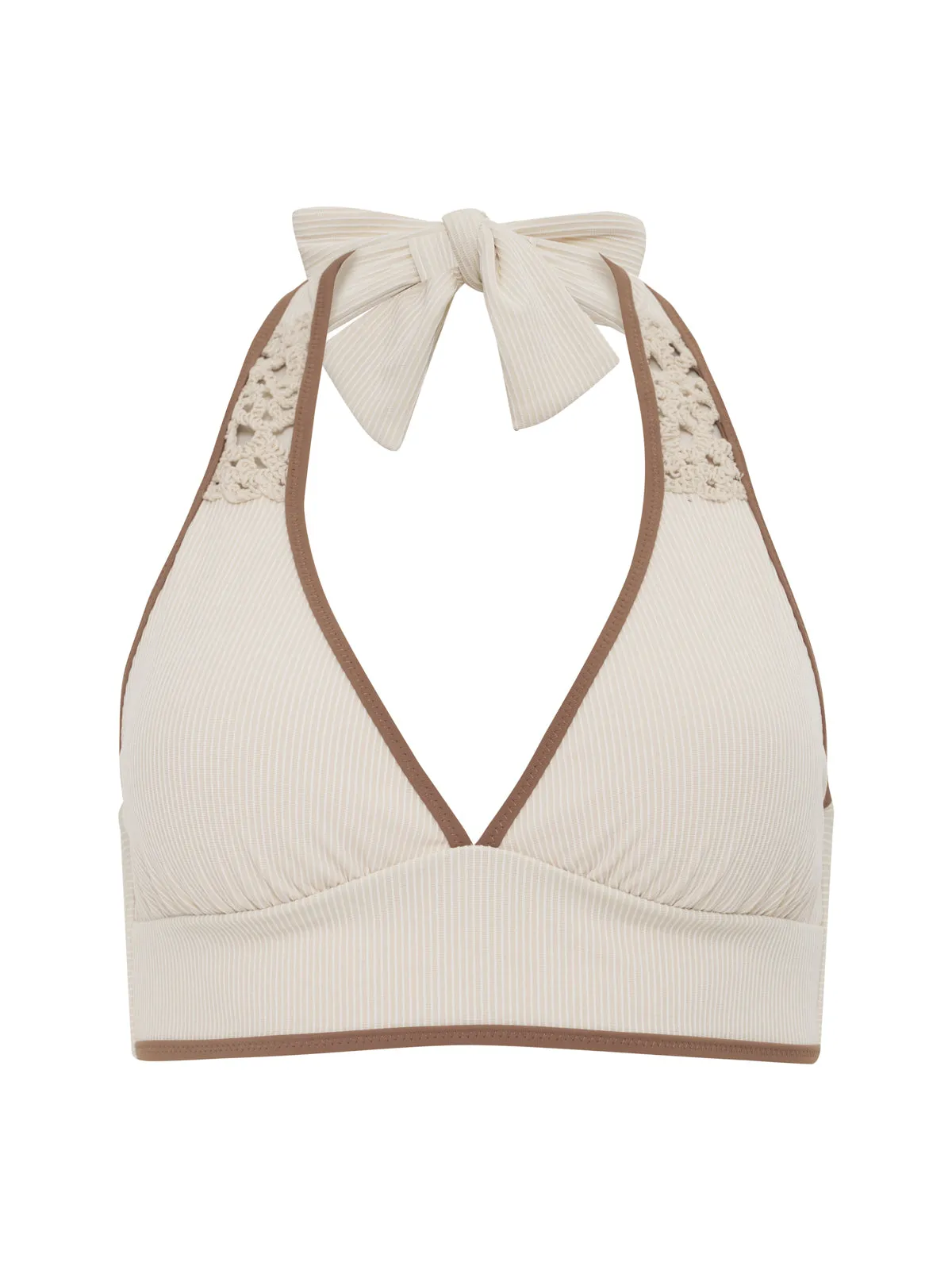 Halter Bikini Top White Sand sold by Sanctuary product image thumbnail 3