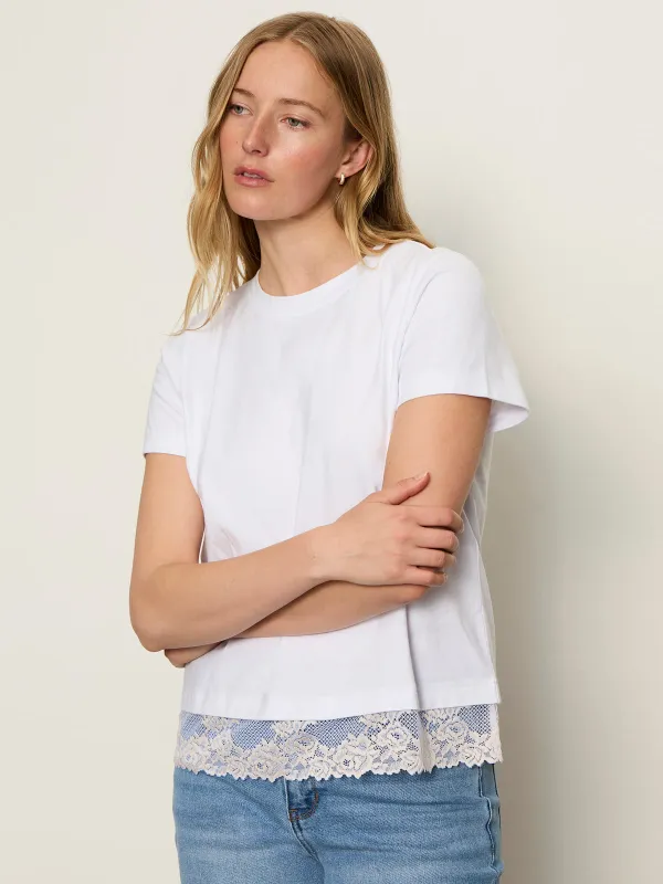 Cami Remix Tee White made by Sanctuary