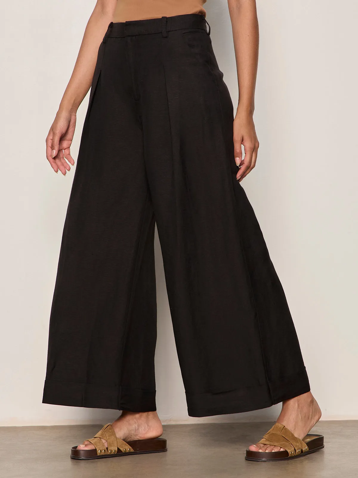 Terrace Linen Pant Black sold by Sanctuary product image thumbnail 4