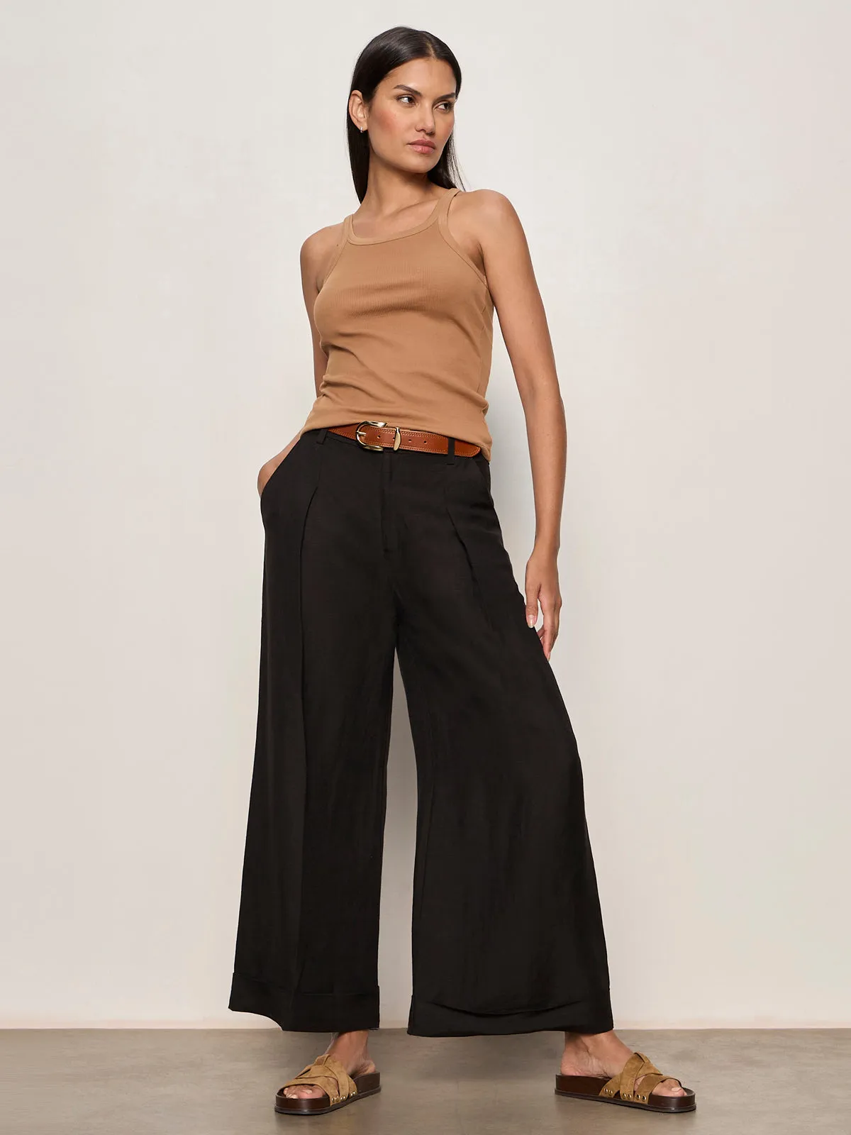 Terrace Linen Pant Black sold by Sanctuary product image thumbnail 5