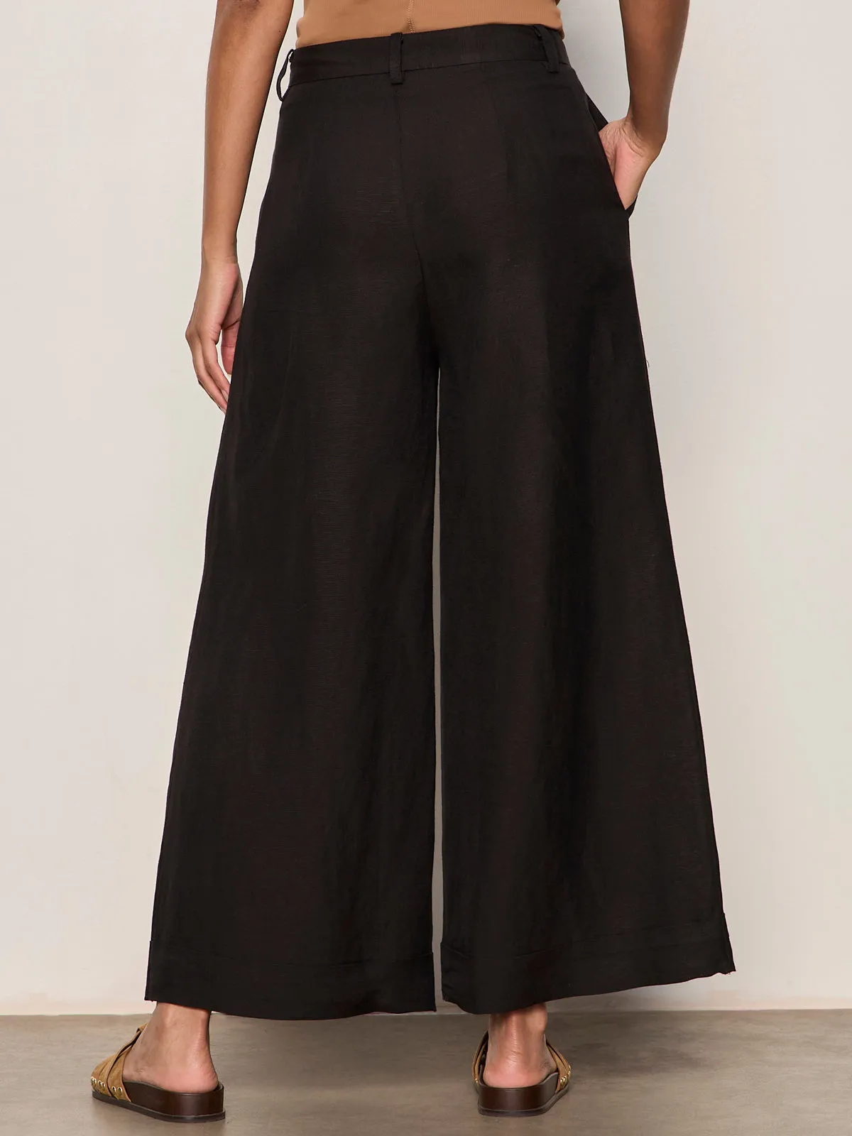 Terrace Linen Pant Black sold by Sanctuary product image thumbnail 3