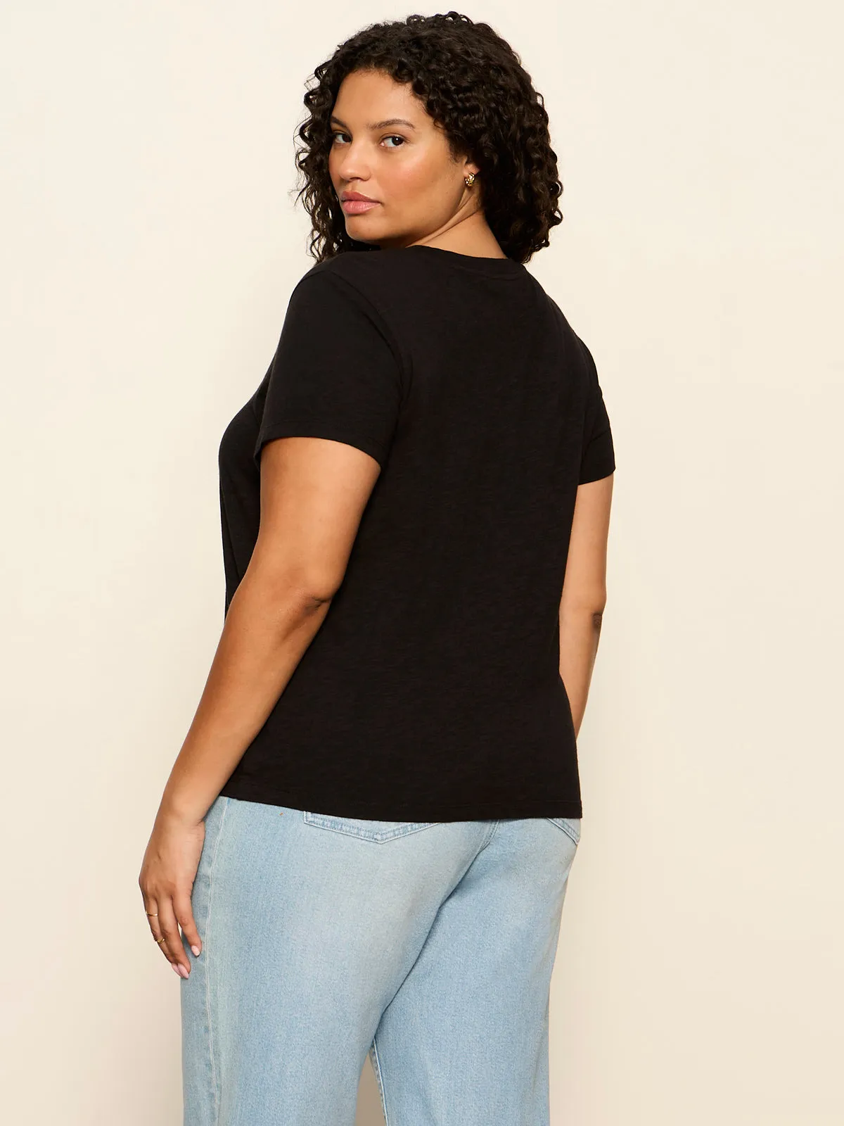 The Perfect Tee Lotus Placement Extended Sizing sold by Sanctuary product image thumbnail 3