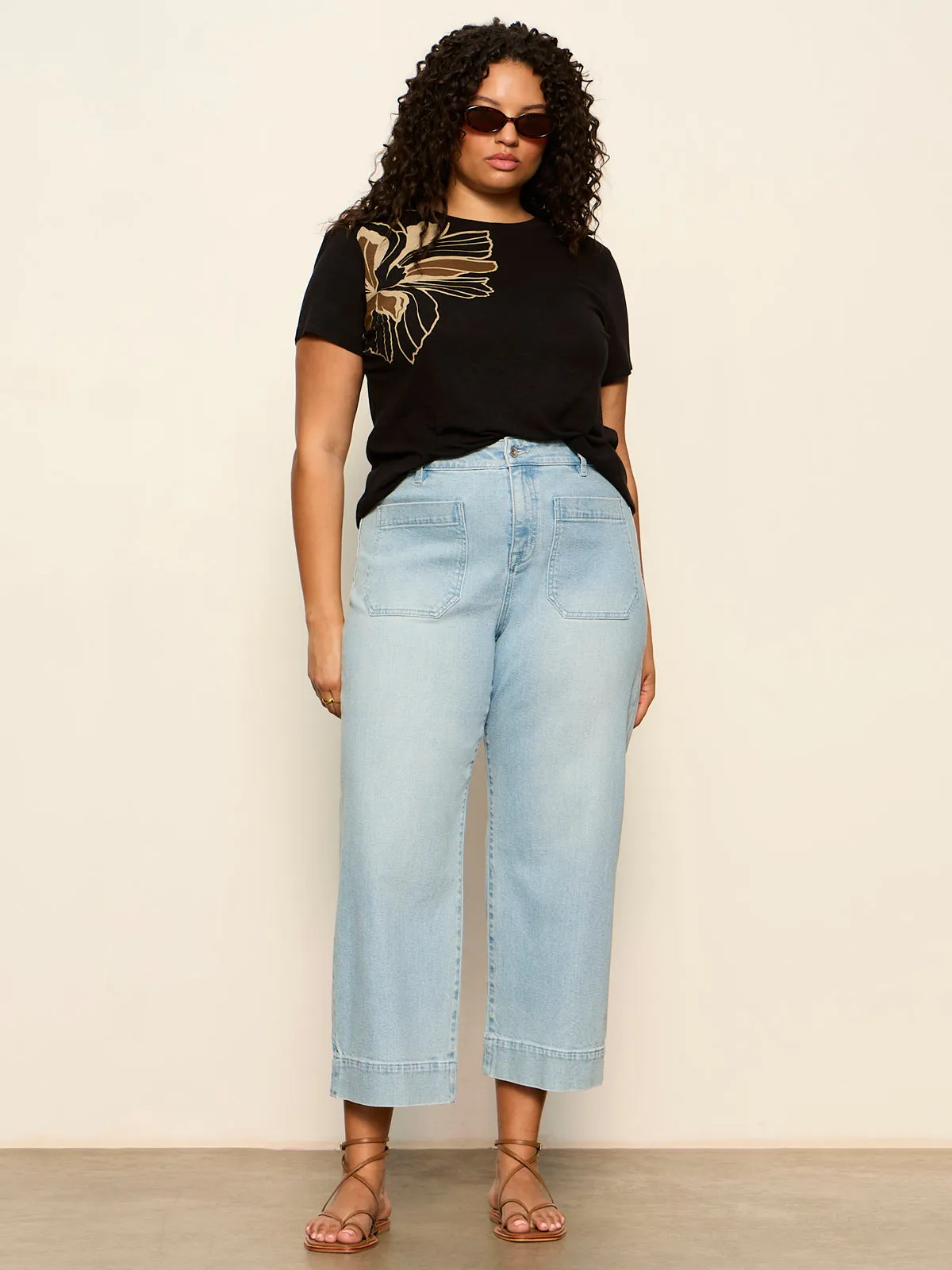 The Perfect Tee Lotus Placement Extended Sizing sold by Sanctuary product image thumbnail 2