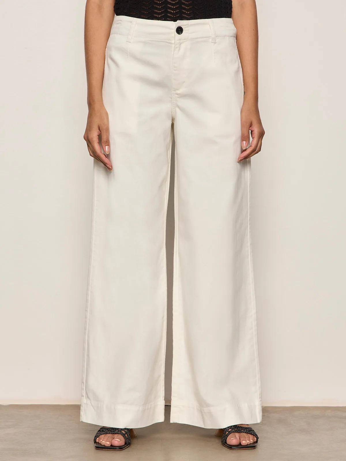 Academy Wide Leg Pant Collagen sold by Sanctuary