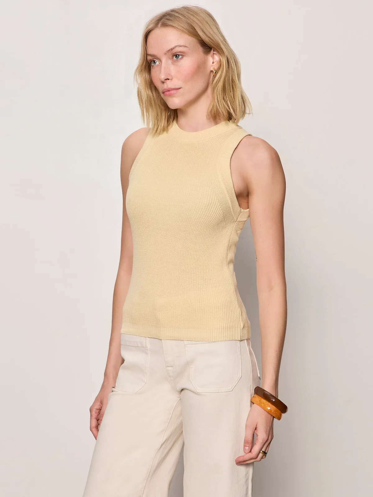 In The Mix Sweater Tank Banana sold by Sanctuary product image thumbnail 4