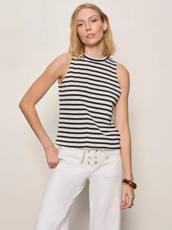 Campari Tank Macrame Stripe made by Sanctuary
