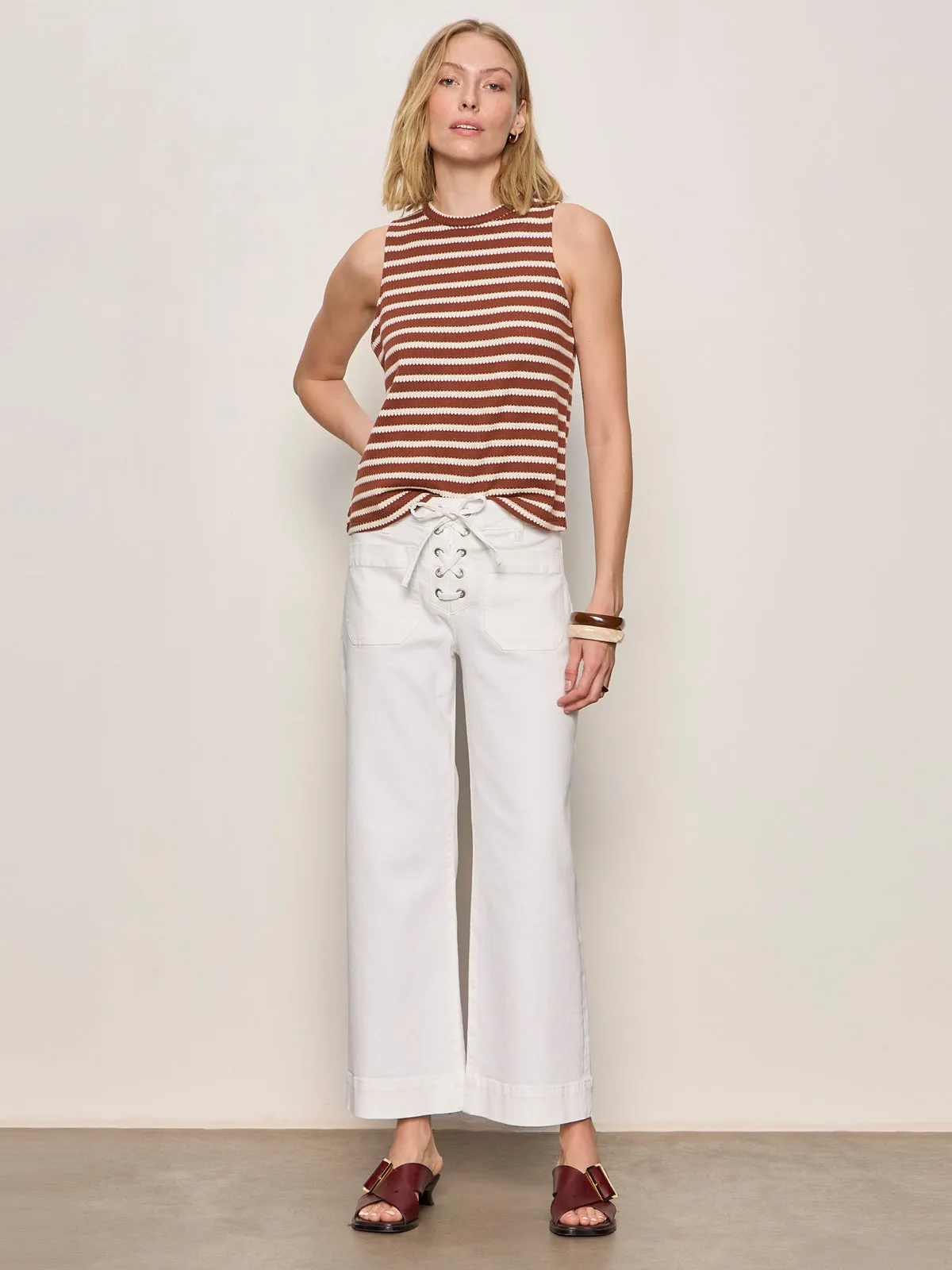 Campari Tank Clay Stripe sold by Sanctuary product image thumbnail 5