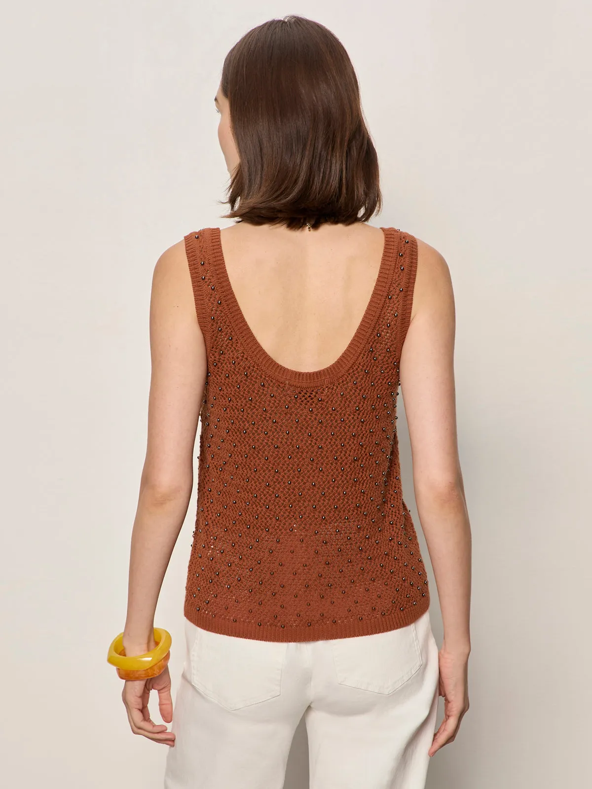 Dune Studded Tank Ancient Clay sold by Sanctuary product image thumbnail 2