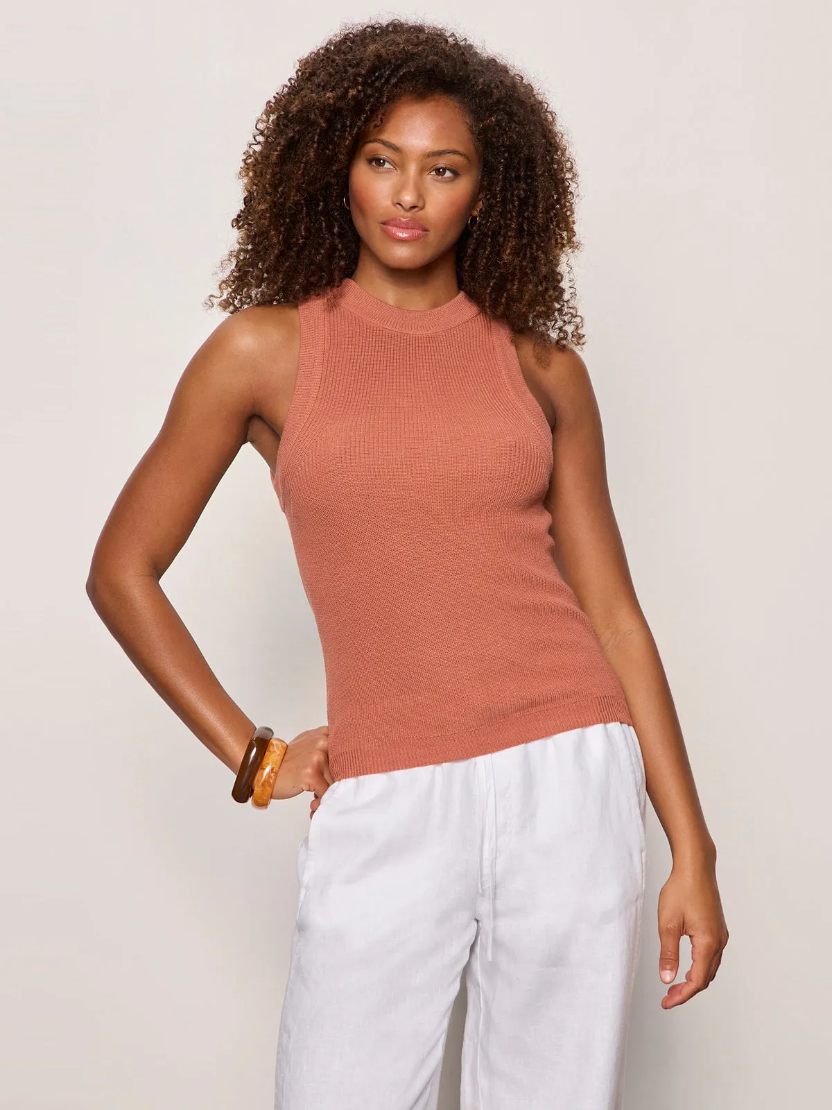 In The Mix Sweater Tank Ancient Clay sold by Sanctuary product image thumbnail 4